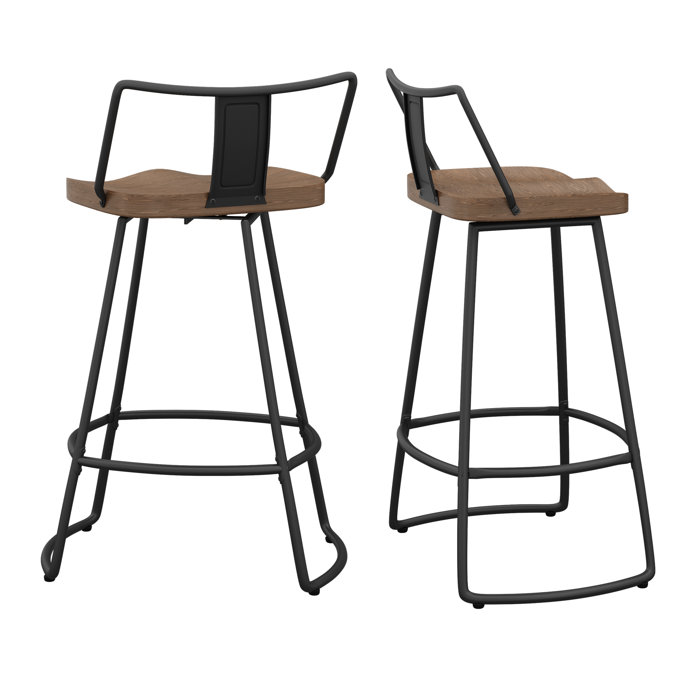 Williston Swivel Bar & Counter Stool & Reviews Wayfair